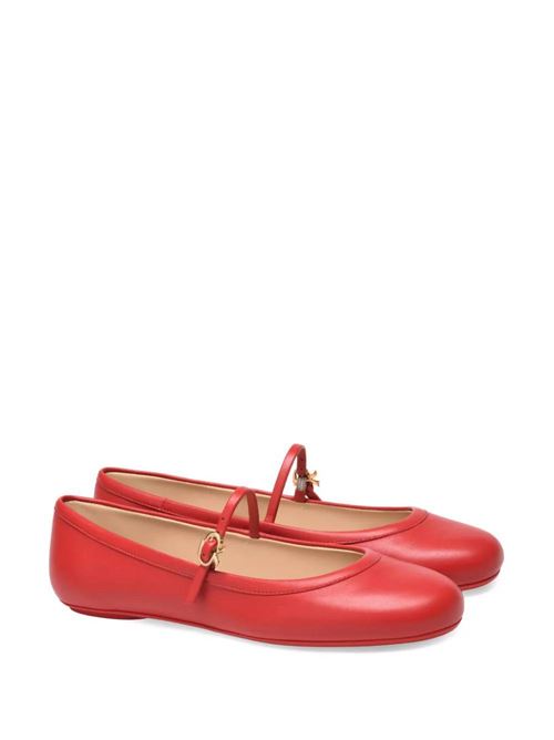 Bright red ballerina Gianvito Rossi | G2222305GOMNXFTABS